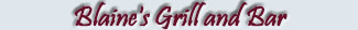 Blaines Grill in Gatlinburg Tennessee